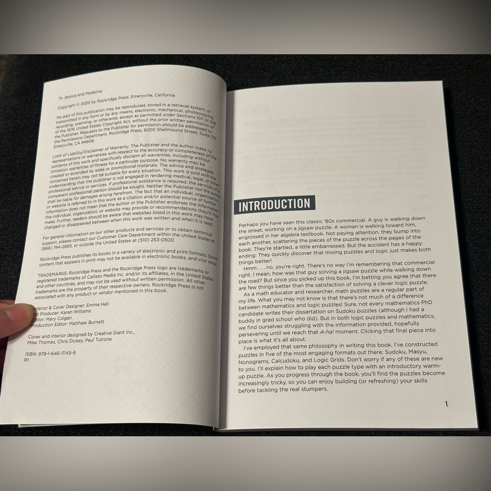 Adult Logic Puzzle Book - Picture 9 of 16